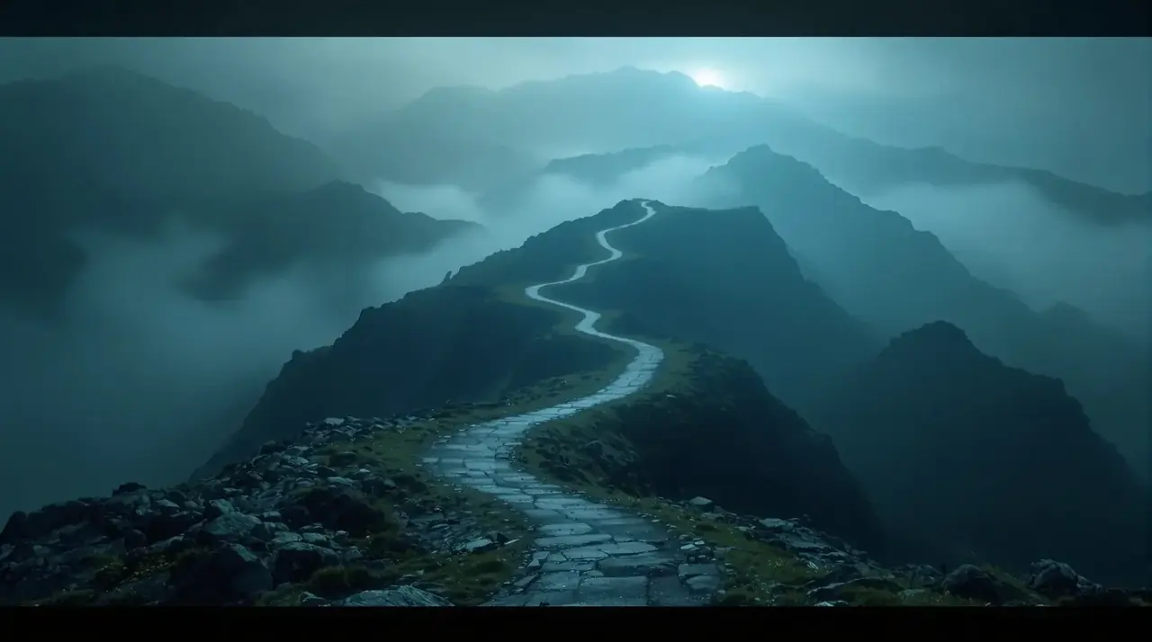 走出山谷 首屏背景